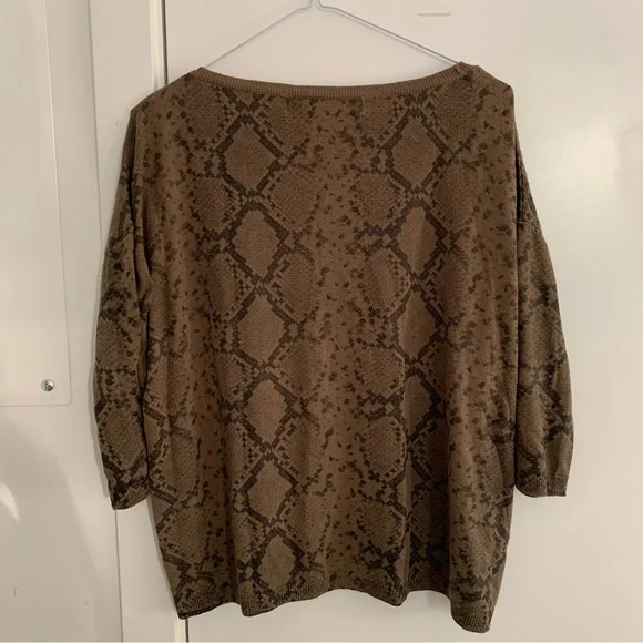 Zara Snake Pattern Knit - Picture 5 of 10